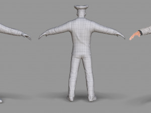 chef 3D-Modell