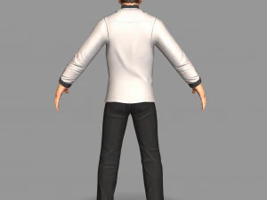 요리사 3D 모델