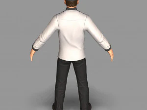 요리사 3D 모델