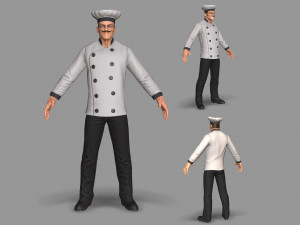 chef 3D-Modell