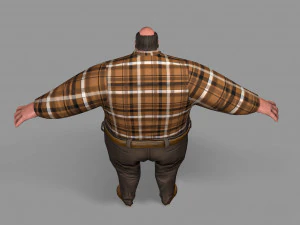 fat man 3D Model