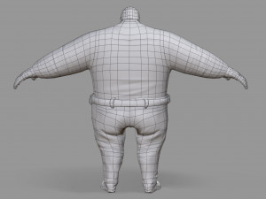 fat man 3D Modell