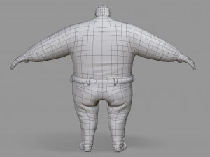 fat man 3D Model