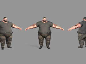 gangster 3D Model