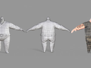 gangster Model 3D