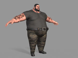 gangster 3D Model