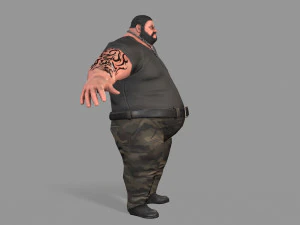 gangster 3D Model