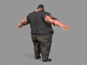 gangster 3D Model