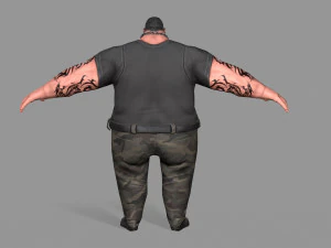 gangster 3D Model