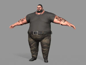 gangster 3D Model