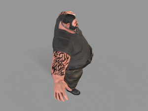 gangster Model 3D
