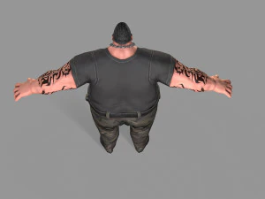 gangster 3D Model
