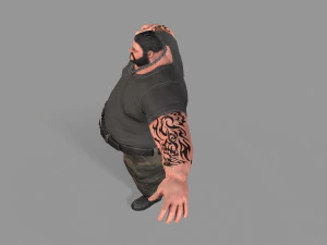 gangster 3D Model