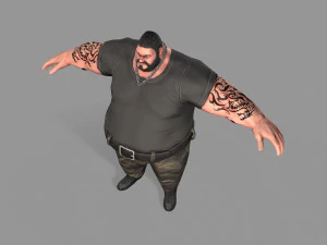 gangster 3D Model