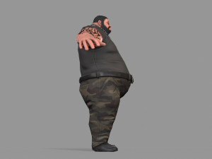 gangster Model 3D