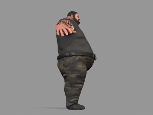 gangster 3D Model