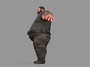 gangster Model 3D