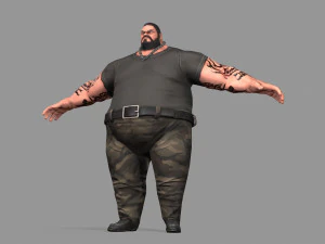 gangster 3D Model