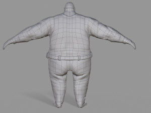 fat gangster Modelo 3D