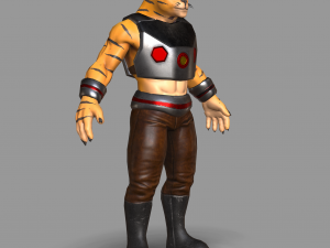 mutant cat 3D Model