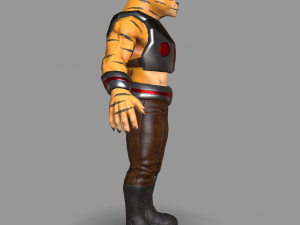 mutant cat 3D Model