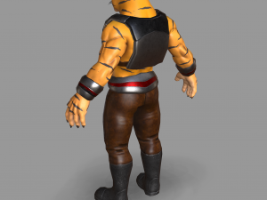 mutant cat 3D Model