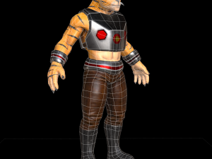 mutant cat 3D Model