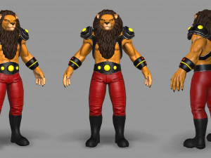 mutant lion 3D Model