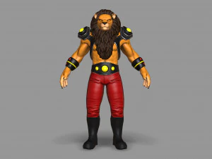 mutant lion 3D Model