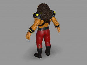 mutant lion Modello 3D