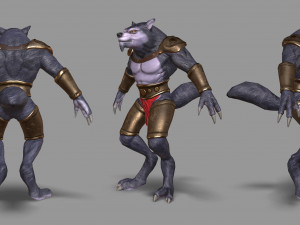 werewolf mutant Modelo 3D