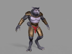 werewolf mutant Modelo 3D
