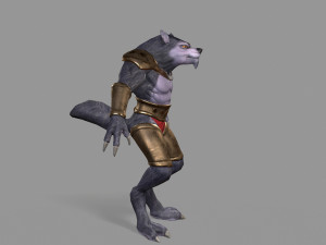 werewolf mutant Modelo 3D