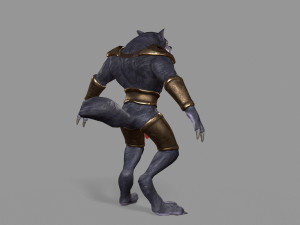 werewolf mutant Modelo 3D