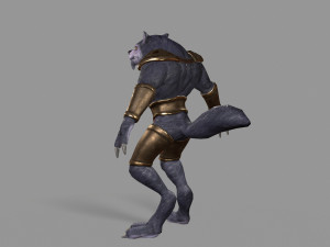 werewolf mutant Modelo 3D