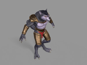 werewolf mutant Modelo 3D