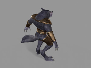 werewolf mutant Modelo 3D