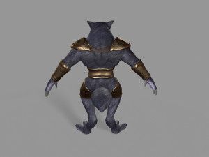werewolf mutant Modelo 3D