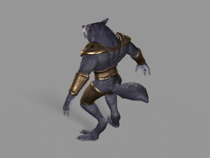 werewolf mutant Modelo 3D