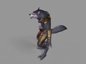 werewolf mutant Modelo 3D