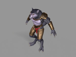 werewolf mutant Modelo 3D