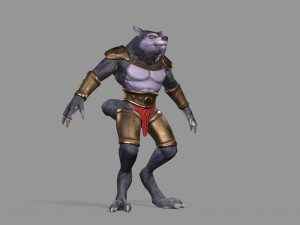 werewolf mutant Modelo 3D