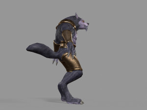 werewolf mutant Modelo 3D