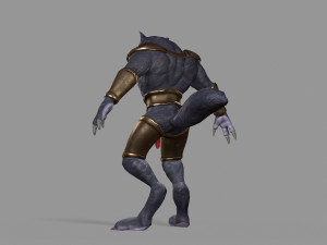 werewolf mutant Modelo 3D