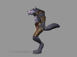 werewolf mutant Modelo 3D