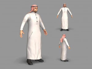arab 3D Model