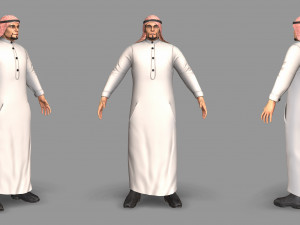 arab Model 3D