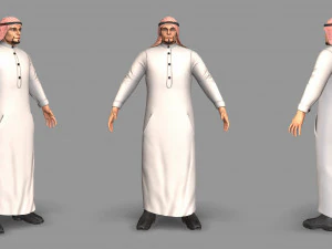 arab 3D Model