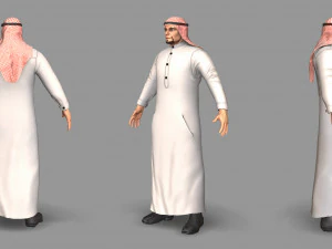 arab 3D Model