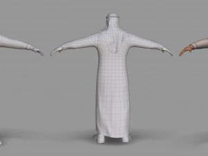 arab 3D Model